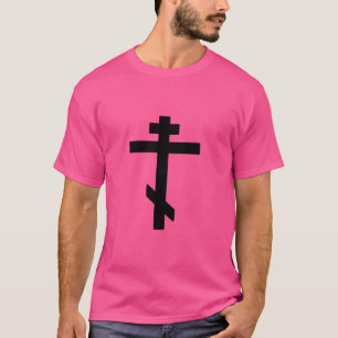 Eastern Orthodox Cross Russian Orthodox Cross Chri T-Shirt