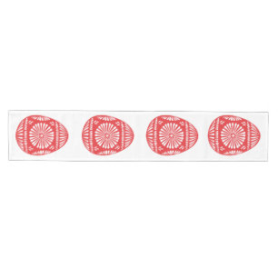 Eastern Orthodox Red Easter Egg 16 X 90" Medium Table Runner