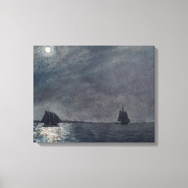 Eastern Point Light Canvas Print (Front)