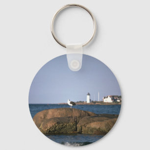 Eastern Point lighthouse, Gloucester, Massachusett Key Ring