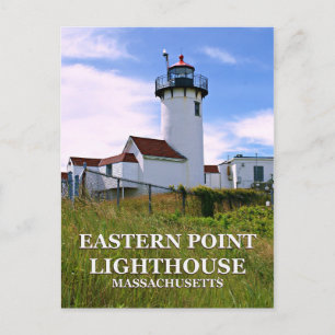 Eastern Point Lighthouse, Massachusetts Postcard
