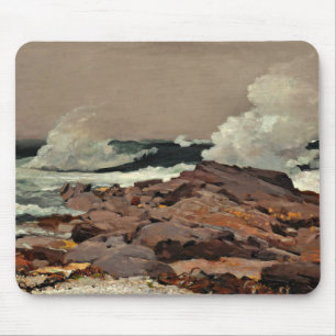Eastern Point, painting by Winslow Homer Mouse Pad