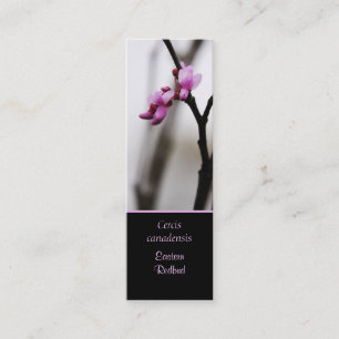 Eastern Redbud Bookmark Skinny Business Card