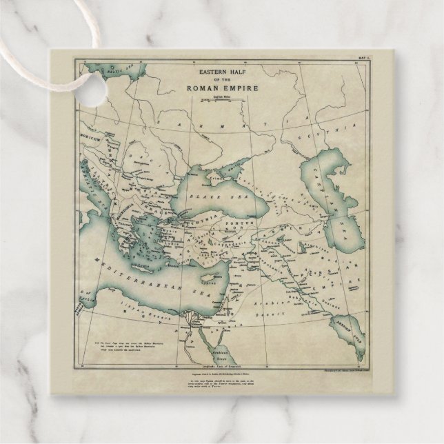 Eastern Roman Empire Favour Tags (Front)