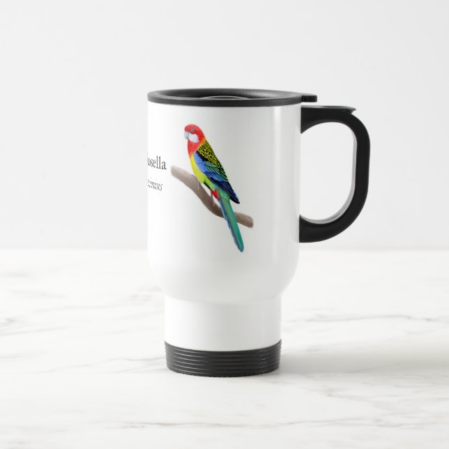 Eastern Rosella Travel Mug (Right)