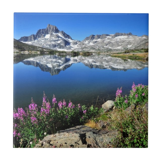 Eastern Sierra Mountains Tile (Front)