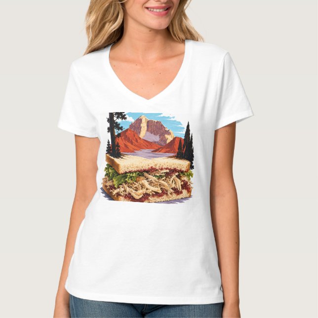 Eastern Sierra Sandwich T-Shirt (Front)