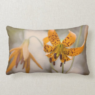 Eastern Sierra Tiger Lilies Lumbar Cushion