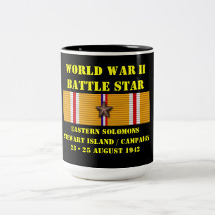 Eastern Solomons ( Stewart Island ) Campaign Two-Tone Coffee Mug