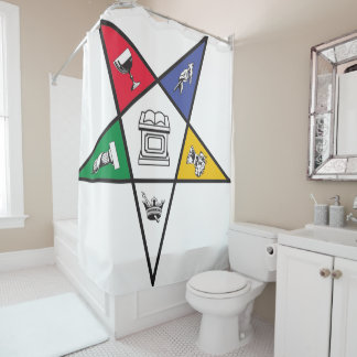 Eastern Star Shower Curtain