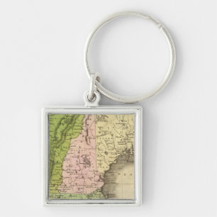 Eastern States Olney Map Key Ring