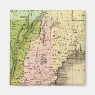 Eastern States Olney Map Magnet