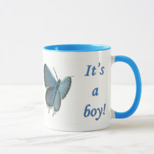 Eastern-Tailed Blue New Baby Boy Mug