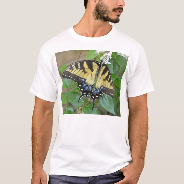 Eastern Tiger Swallowtail Butterfly T-Shirt (Front)