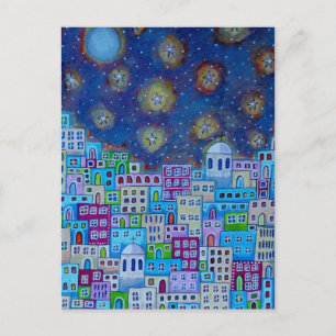 Eastern Town Postcard