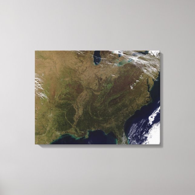 Eastern United States Canvas Print (Front)