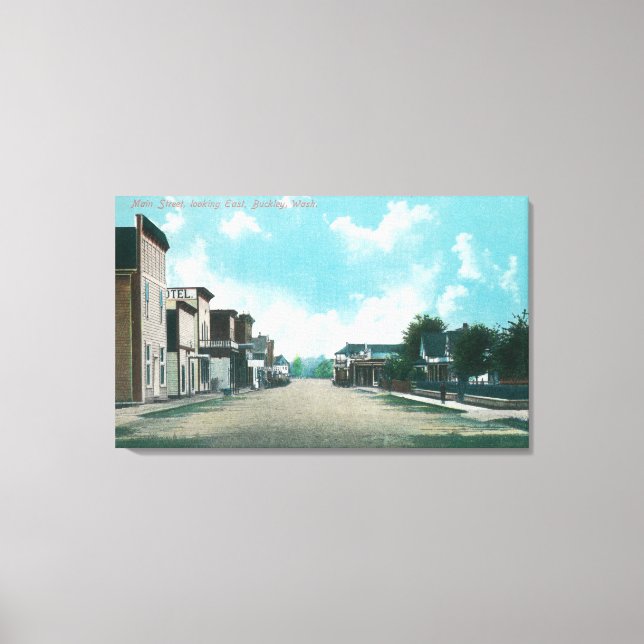 Eastern View from Main Street Canvas Print (Front)