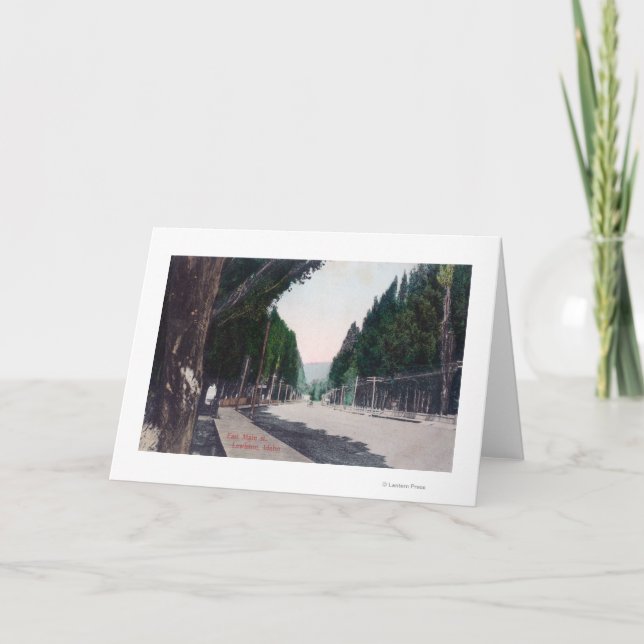 Eastern View on Main StreetLewiston, ID Holiday Card (Front)