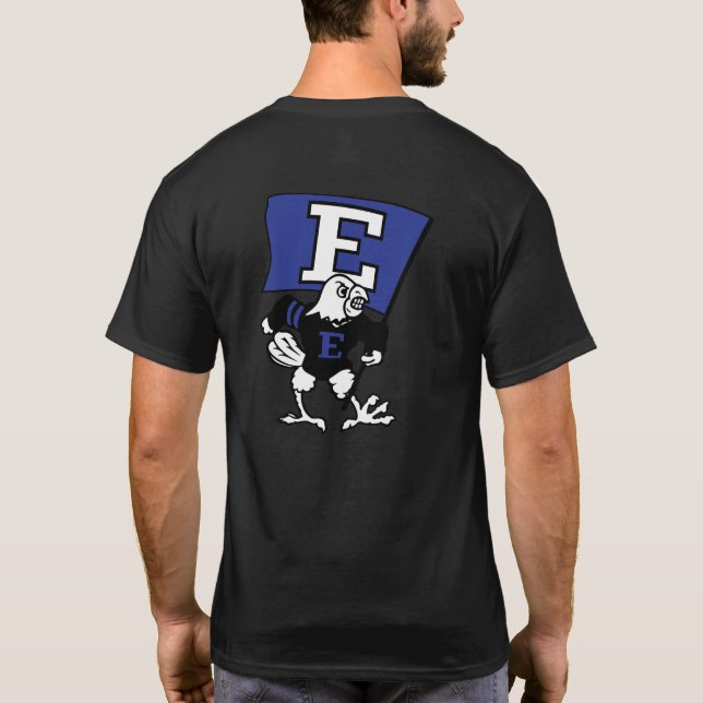 EasternBandsUnisexBlackFlag T-Shirt (Back)