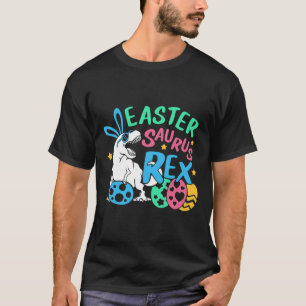 Eastersaurus T-rex Easter Day Tee, Cute Easter Bun T-Shirt
