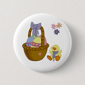 Eastertime 6 Cm Round Badge