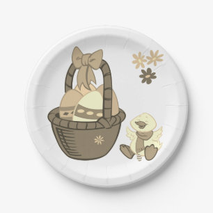 Eastertime Paper Plate
