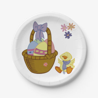 Eastertime Paper Plate
