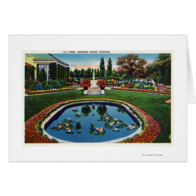 Eastman House Gardens Lily Pond (Front Horizontal)