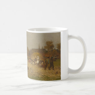 Eastman Johnson - Husking Bee, Island of Nantucket Coffee Mug