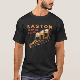 Easton Drinking Squad Pennsylvania Beer  Pa Booze T-Shirt