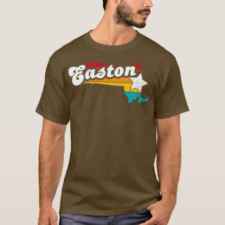 Easton Massachusetts Vintage Distressed Souvenir 2 T-Shirt