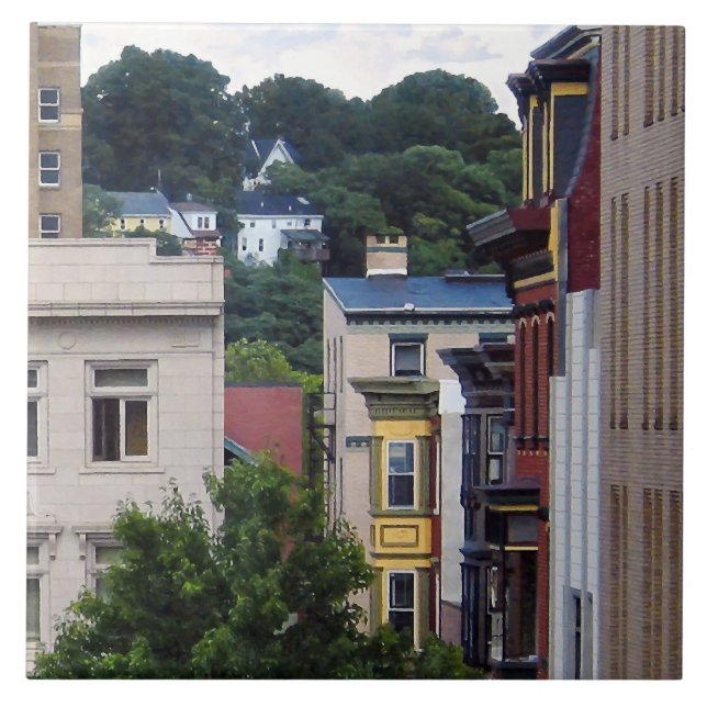 Easton PA - View From Window Tile (Front)