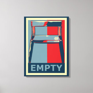Eastwooding the Obama Chair Funny Political Canvas Print