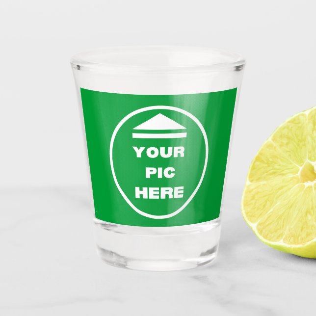 EASY! 1.5 oz Shot Glass - Customise  (Front)