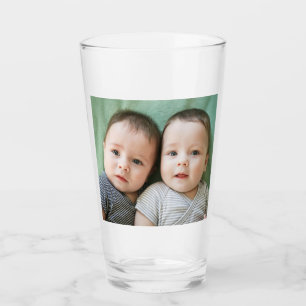 Easy add own photo personalized custom  glass
