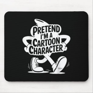 Easy Adult Halloween Costume Pretend Im A Cartoon Mouse Pad