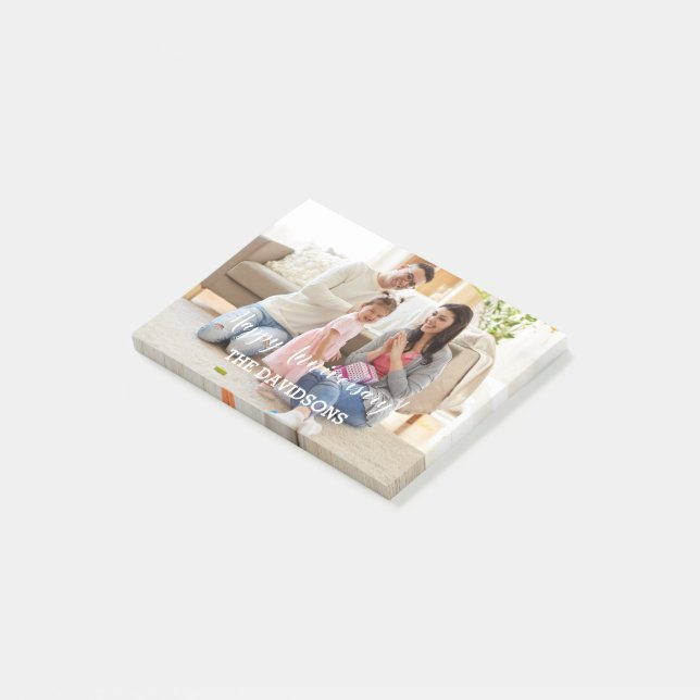 Easy Any Event Custom Photo Template Post-it Notes (Angled)
