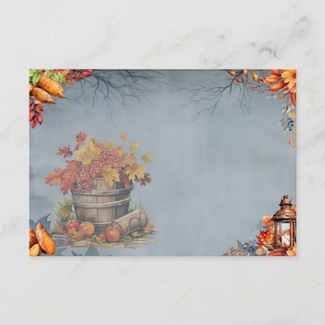 Easy As Pie Blank Recipe Card (Front)