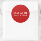 Easy As Pie
