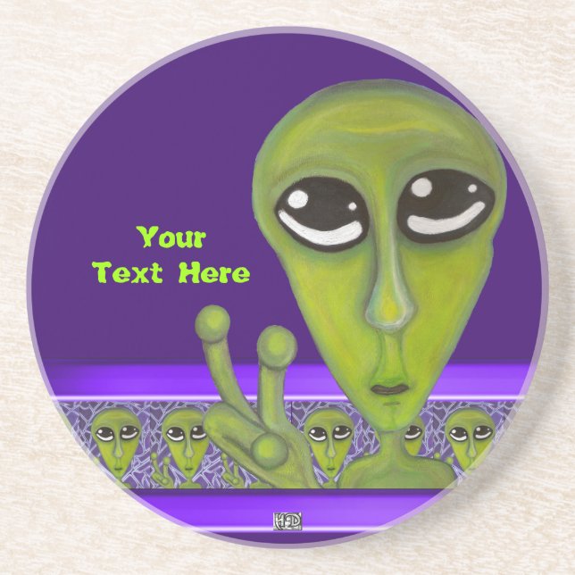 Easy Bein Green Coaster (Front)