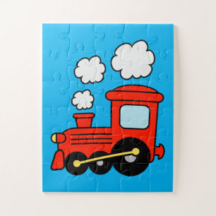 Easy choo choo train puzzle for kids - 30 pc
