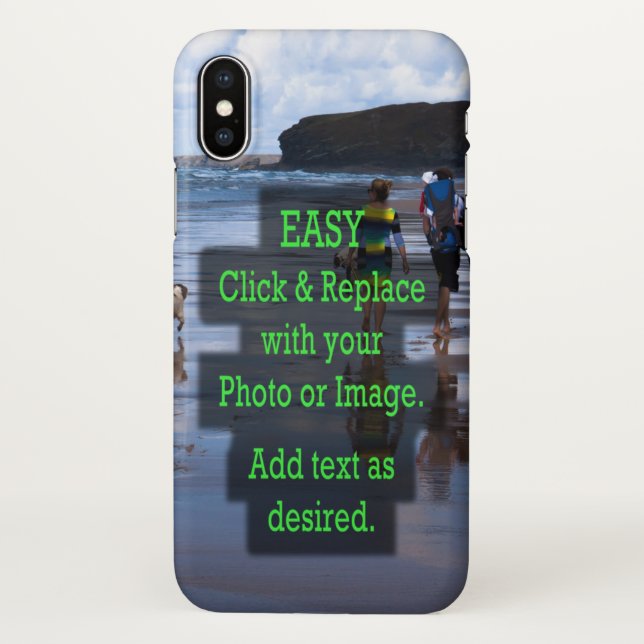 Easy Click and Replace Photo to Create Your Own iPhone Case (Back)