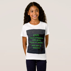 Easy Click & Replace Image to Create Your Own T-Shirt