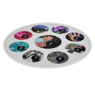 Easy Create Your Own with 9 photos Have Fun! Cutting Board