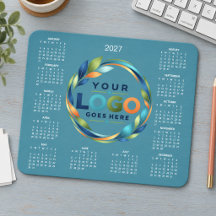 Easy Custom Corporate Business Logo 2027 Calendar
