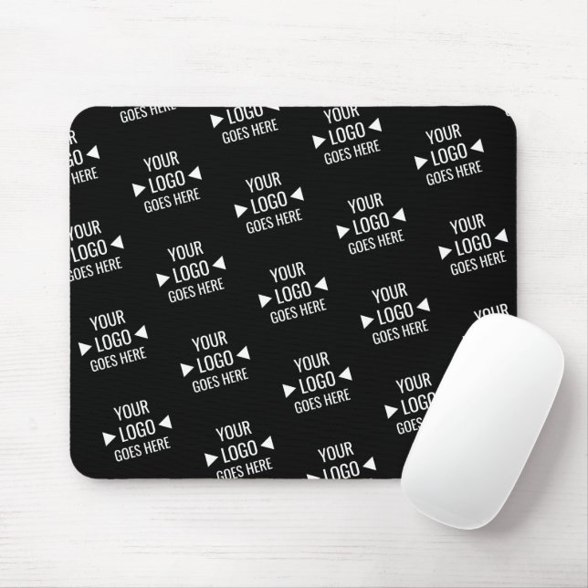 Easy Custom Corporate Business Logo Pattern Mouse Pad (With Mouse)