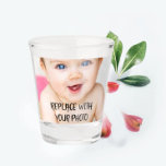 Easy design unique one of a kind personalised shot glass<br><div class="desc">Easy design unique one of a kind personalised shot glasses from Ricaso</div>