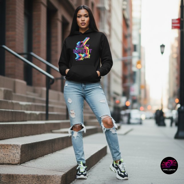 Easy Does It Do It Easy Skateboard Graphic Hoodie (Confidence looks better when you do it easy.)