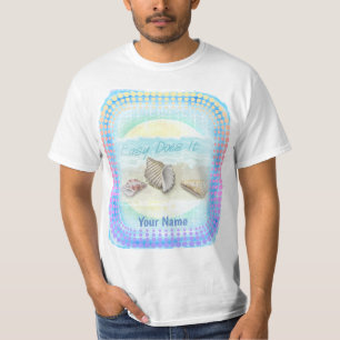 Easy Does It Serenity Seashells T-Shirt