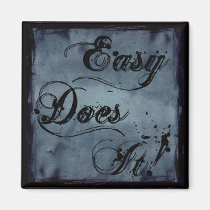 Easy Does It Watercolor Magnet